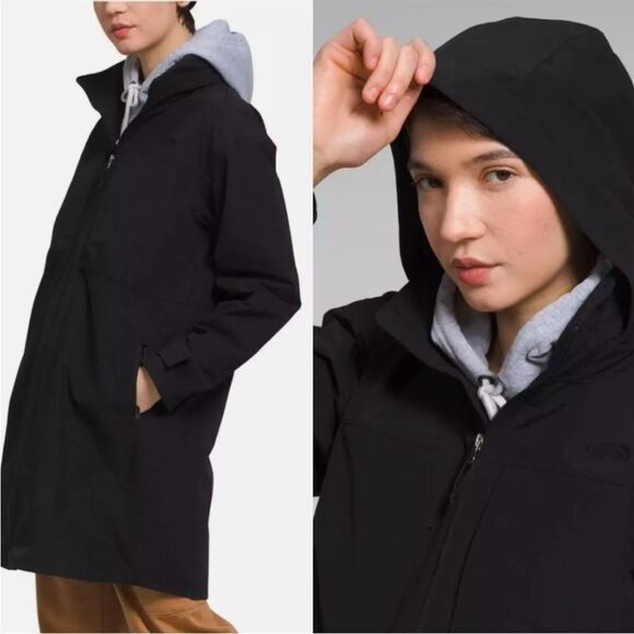 NWT The North Face tech trench rain coat sold out style - Picture 2 of 5